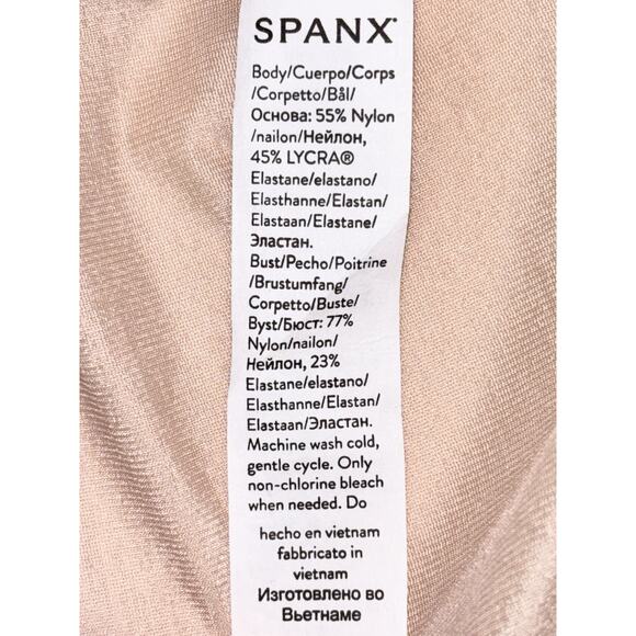 NEW SPANX SPANXshape™ Invisible Cami Size Large Champagne Beige Smoothing NWT - Picture 11 of 11